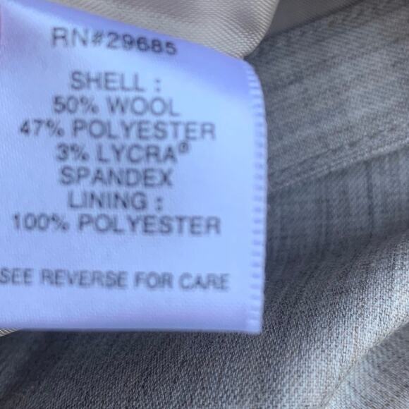 Pendleton Pencil Skirt Beige Wool Blend Size 2 Petite NEW - Picture 4 of 7